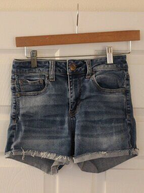 American Eagle Hi-Rise Shortie Shorts